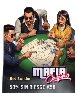 Mafia Casino promo code.